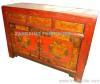 Antique painted Gansu cabinet