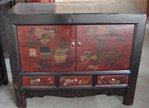 Mongolia antique chest