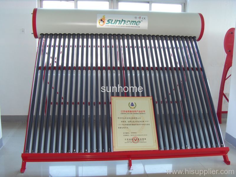 vacuum tube solar water heaters