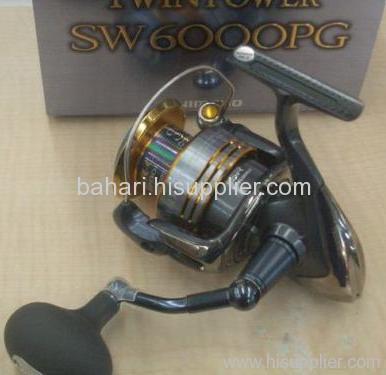 New Shimano TWIN POWER SW 6000PG Spinning Reel 2009