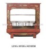 Antique Chinese carved bed
