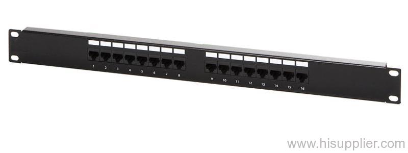 16 Port CAT5E Patch Panel