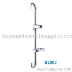 Sliding bar and complete shower set