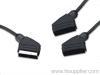 Scart to 2 Scart socket Cable