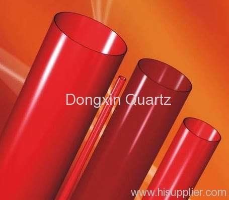 Red Quartz Tube