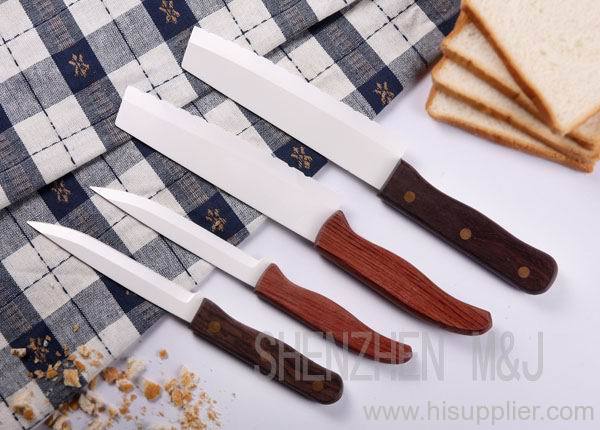 M&J Serrated Ceramic Knives