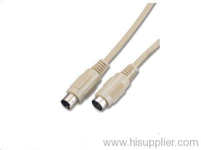 S-Video Cable (Mini 6 Pin male to Mini 6 Pin female Cable )