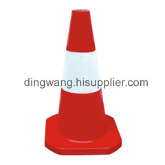 Rubber traffic cone