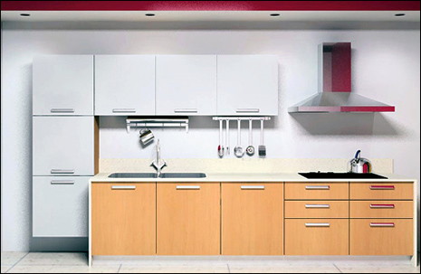 Baking Lacquered Kitchen Cabinets