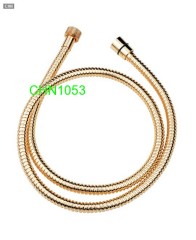 Golden plated shower hoses