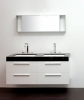 White Lacquered Bathroom Vanity