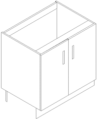 Standard Kitchen Cabinet