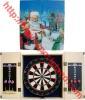 Colorful Dartboard Cabinet (MDF Wood)