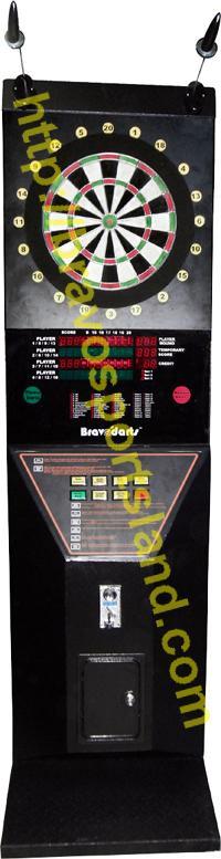 Bristle Coin-Operated Cyber Darts Machine