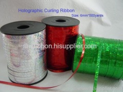 metallic curling ribbon