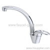 Deck-mounted Kitchen Faucets With Brass Spout