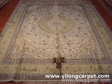 Turkish silk carpet