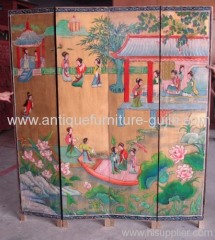 Antique Oriental screen