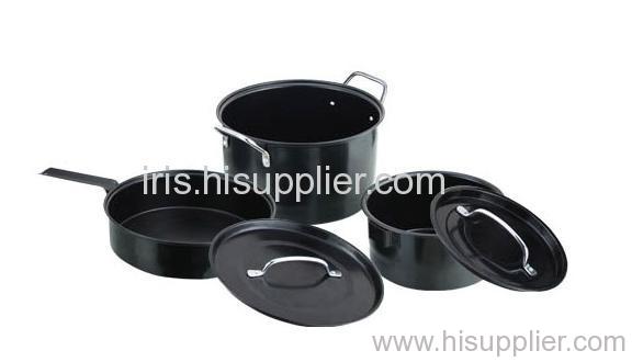 6 pcs carbon steel cookware set