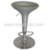 silver gray bar chair