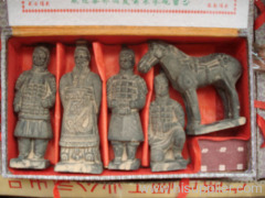 Chinese antique soliders and horses