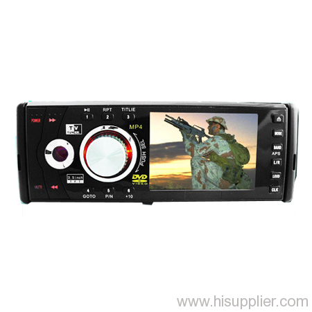 3.5-inch Car DVD Player And TFT With USB And SD Slots + TV + FM