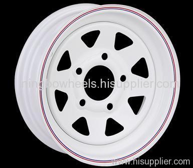 Steel Trailer Wheels( painted)