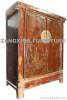 Old golden painting cabinet