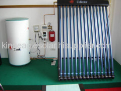 Separated solar water heater