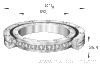 Crossed roller bearings XSU08