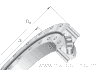 Crossed roller bearings XSU14