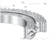 Crossed roller bearings XA