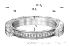 Crossed roller bearings XV