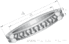 Crossed roller bearings SX