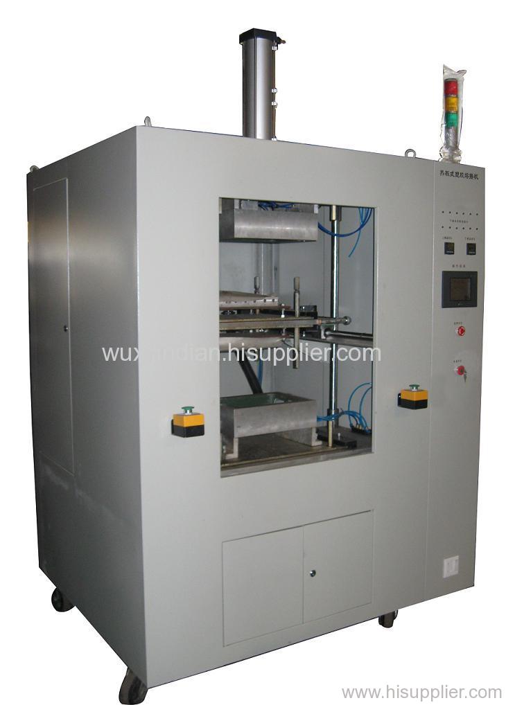 Hot plate plastic welding machine