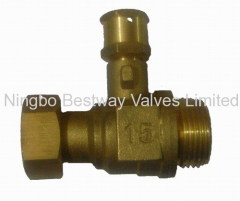 brass lock ball valve