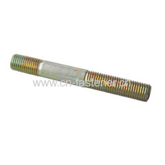 Double head thread bolt (yellow zinc)