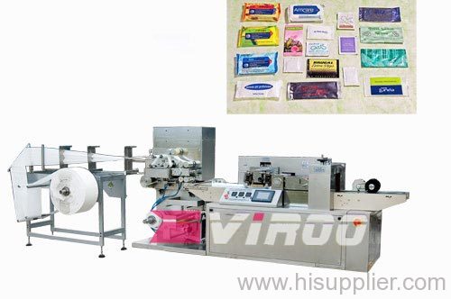 Horizontal Pillow Pack Wrapping Machine