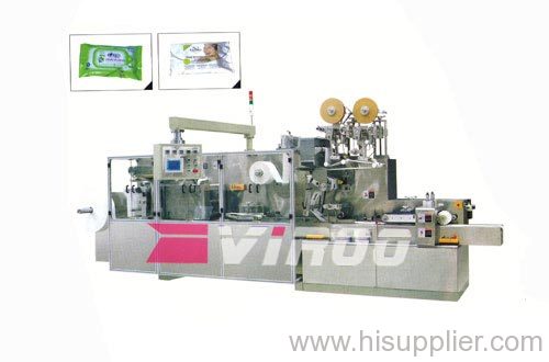 Multi-sheet Wet Wipes Folding & Packing Machine