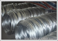 Soft electric galvanized binding wire