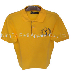 men's knitted Polo-shirt