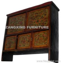Classical tibetan cabinet