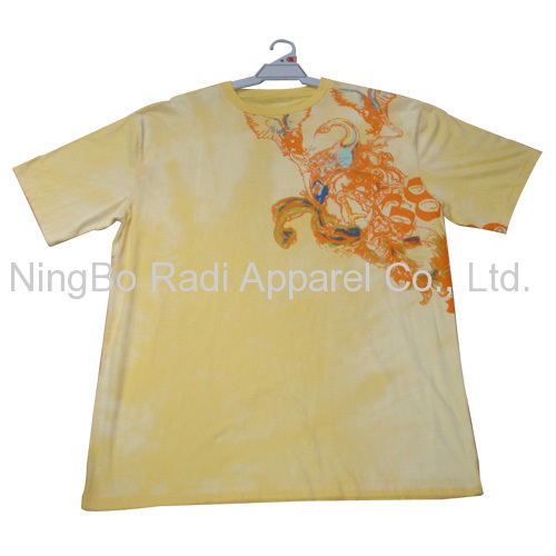 men's 100% cotton T-shirt