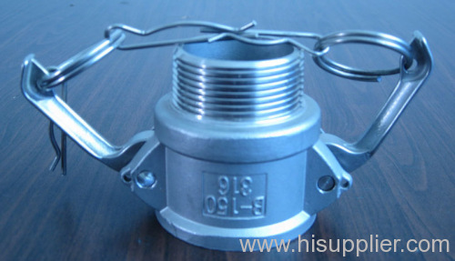 stainless steel camlock coupling - B