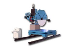 Single-blade block cutting machine