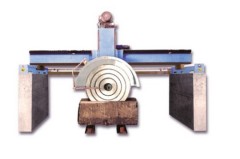 Bridge multi-blade cutting machine