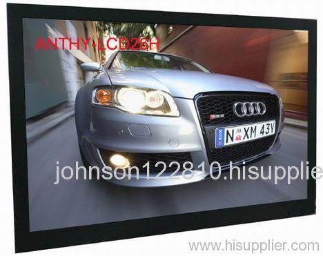 26 inches slim & perfect frame LCD advertising player