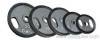 rubber-edged barbell set