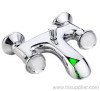 Crystal Double Bathtub Faucet