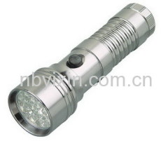 19 LEDs Aluminum Flashlight